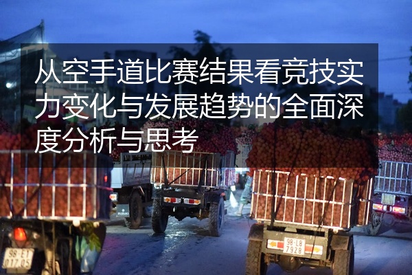 从空手道比赛结果看竞技实力变化与发展趋势的全面深度分析与思考