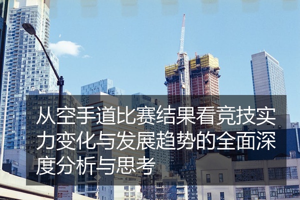 从空手道比赛结果看竞技实力变化与发展趋势的全面深度分析与思考